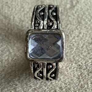 Elegant Silver Women's Ring